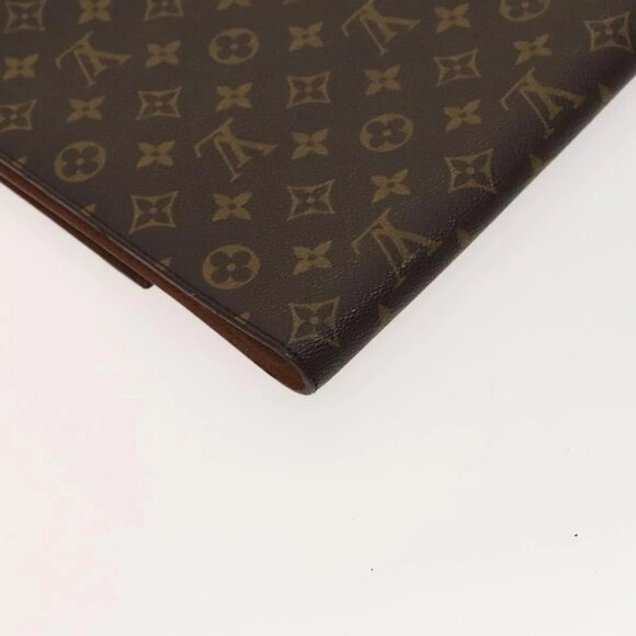 LOUIS VUITTON Monogram Porte Envelope Clutch Bag M51801 LV Auth 118841 - Picture 3 of 16